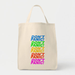 Don't Panic! grocery tote - customisable