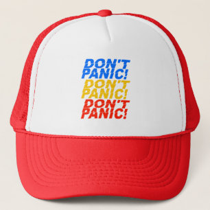Don't Panic! hat - choose colour