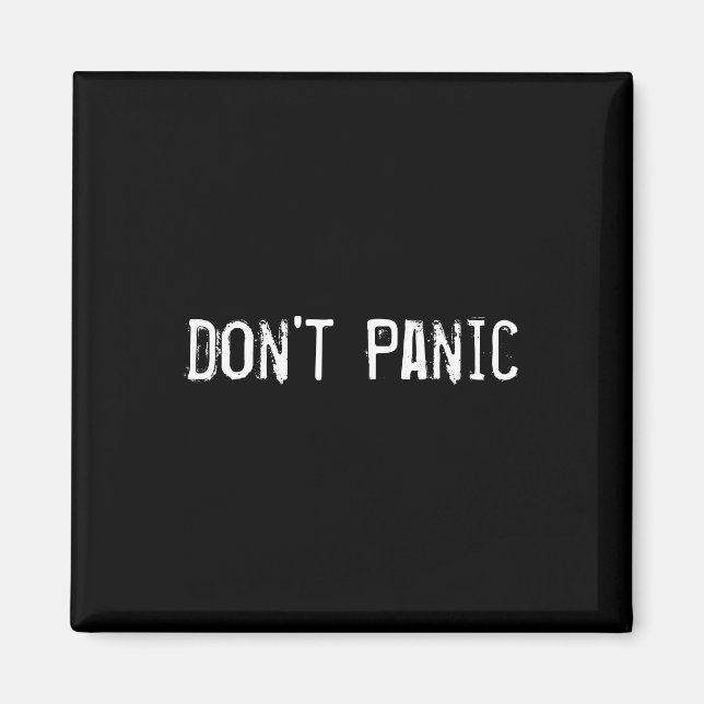 Don't Panic Magnet (Front)