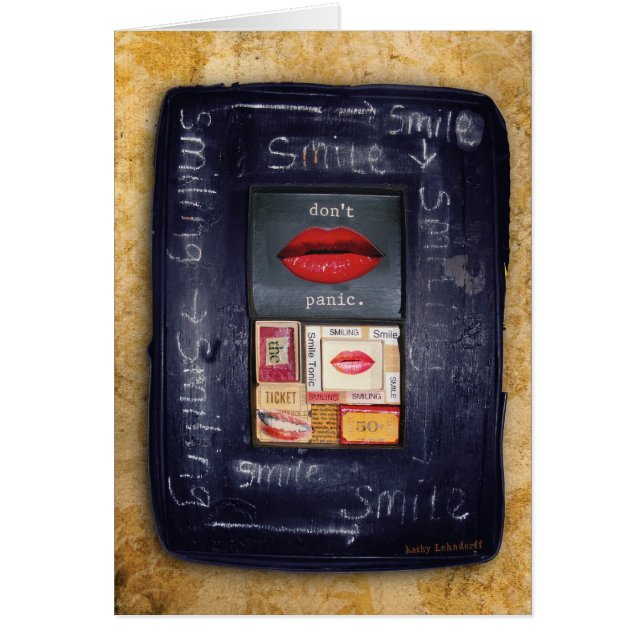Don't Panic / Smile! (Front)