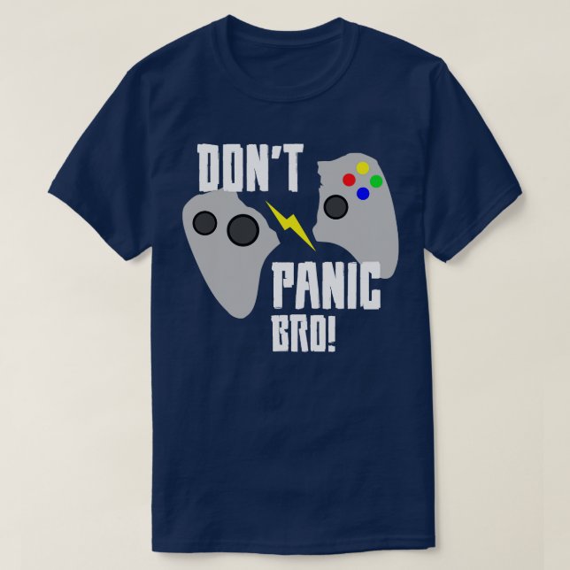 Dont Panic T-Shirt (Design Front)