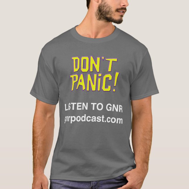 Don't Panic T-Shirt (Front)