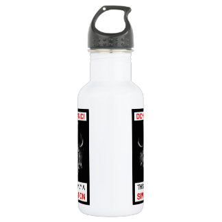 Don't Panic! This is only a simulation bottle