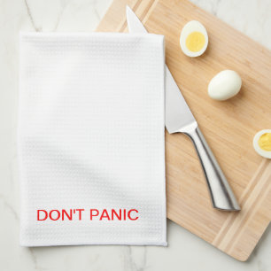 DON'T PANIC TOWEL