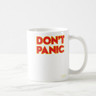 Don't Panic Vintage Distressed Shirt  Coffee Mug