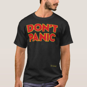 Dont Panic Vintage Distressed  T-Shirt