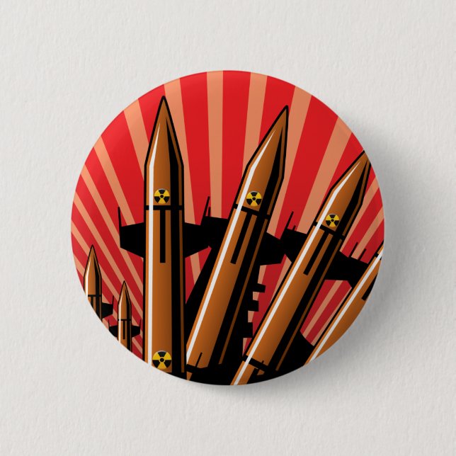 DON'T! Please No More War 6 Cm Round Badge (Front)