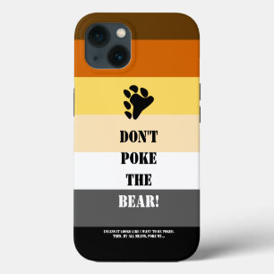 Don't poke the bear! iPhone 13 case