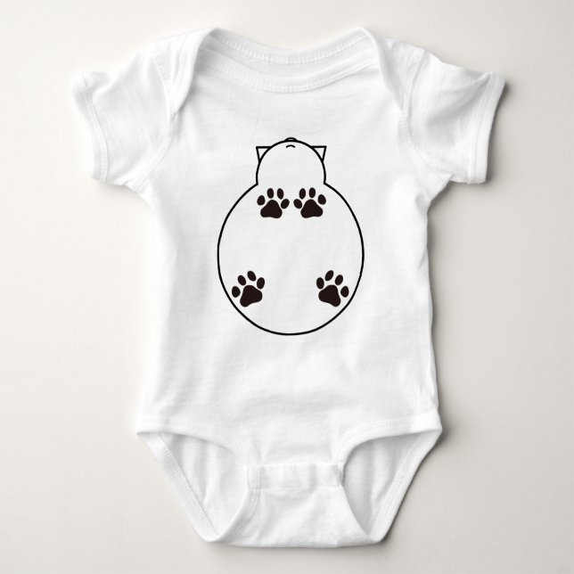 Don't Put Me On A Glass Table Baby Bodysuit (Front)