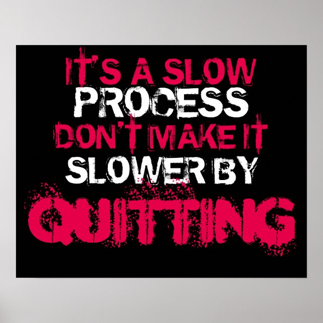 Don't Quit Motivational Poster (Front)