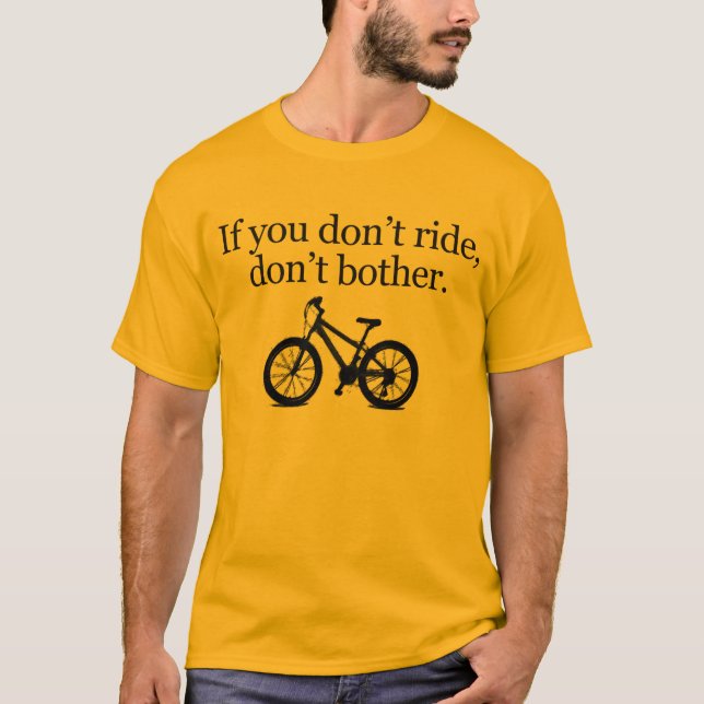 Don't Ride Tee (MTB) (Front)