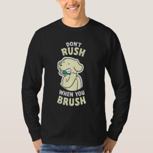Dont Rush When You Brush Oral Hygiene Toothbrush T-Shirt