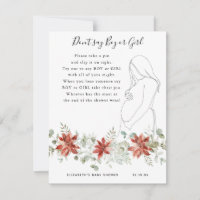 Don't Say Boy Or Girl | Baby Shower Game