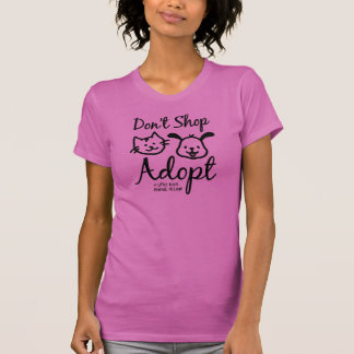 "Don't Shop, Adopt" T-shirt