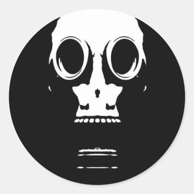 Don't Sleep Classic Round Sticker (Front)