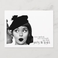 Don't Smudge the Lipstick