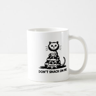 Don't Snack On Me Funny Cat 6 Coffee Mug