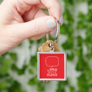 Don't Speak Key Ring