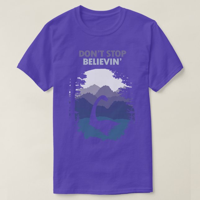Dont Stop Believin T-Shirt (Design Front)