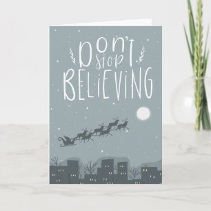 Don't Stop Believing Card