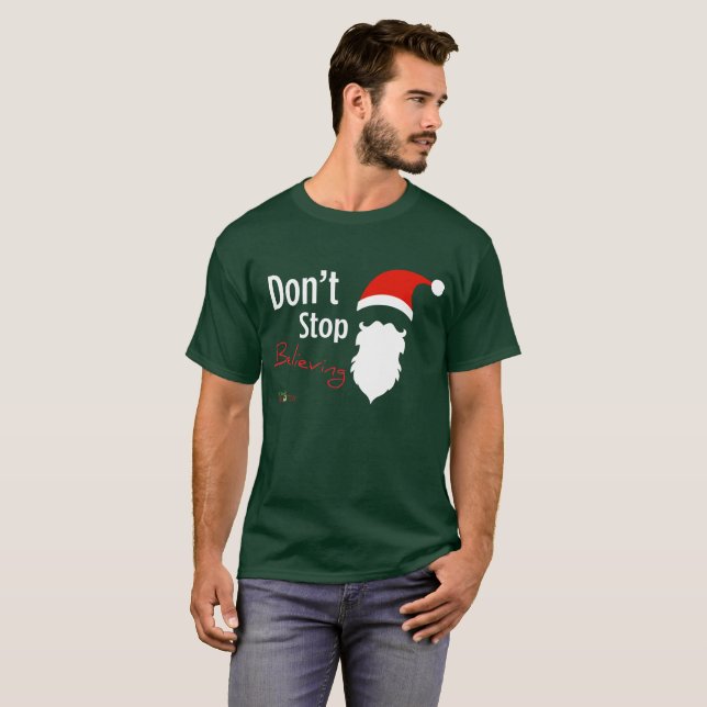 Don't Stop Believing Men's Tee (Front Full)