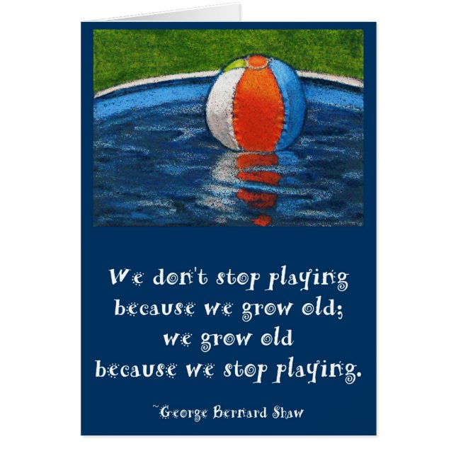 DON'T STOP PLAYING: CARD (Front)