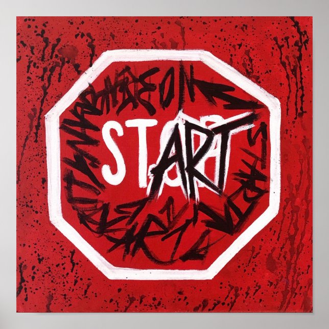 "DON'T STOP" print (Front)