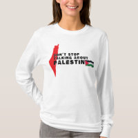 Don't stop talking about Palestine, Palestine flag