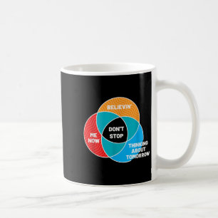 Don't Stop Venn Diagram Clic Rock Coffee Mug
