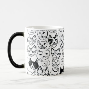Dont Stress Meowt Until I Have My Coffee Funny Cat Magic Mug