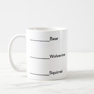 Don't talk to me before coffee-Animals Coffee Mug
