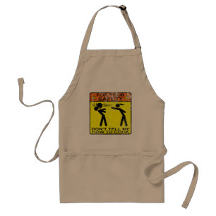 Don't tell me how to cook! standard apron