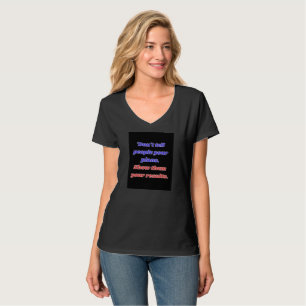 Don't Tell Plans, Show Results - Action-Focused  T-Shirt