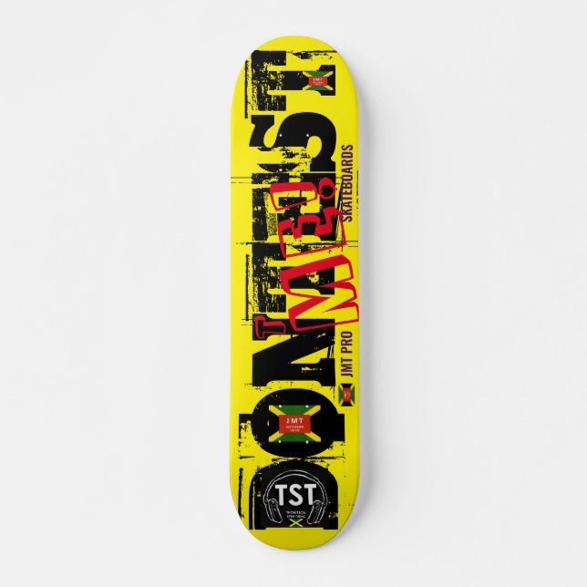 DONT TEST ME ! 7 3/4" Skateboard Deck (Front)