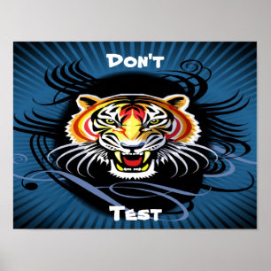 Don't test posters