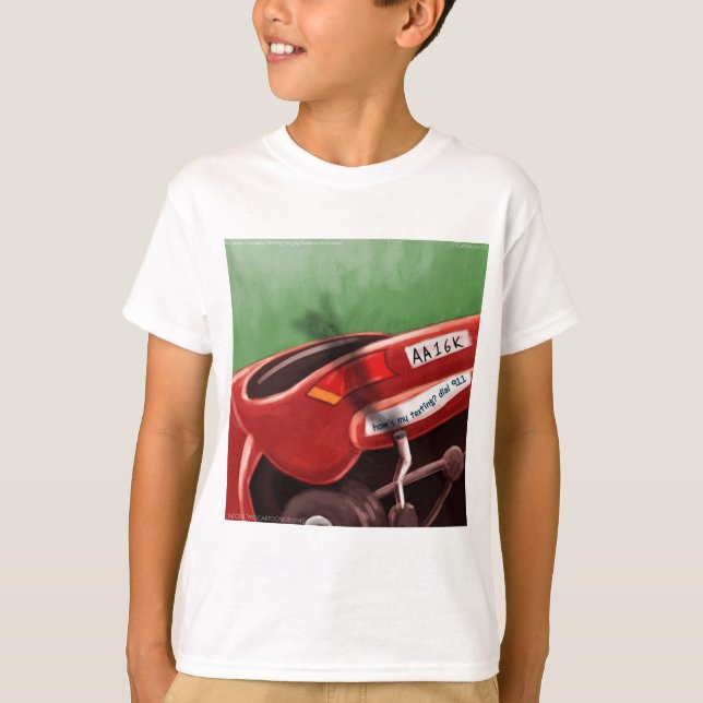 Dont Text & Drive Rick London Funny T-Shirt (Front)