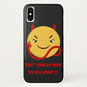Don't Touch Case-Mate Barely iPhone X Case