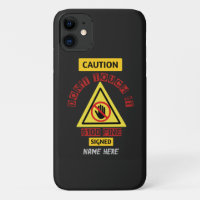 Don't touch it iPhone / iPad case