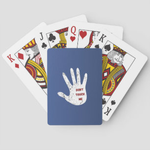 Don't Touch Me Playing Cards