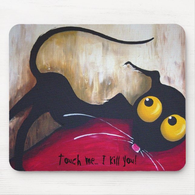 Don't touch - Mouse pad! Pad (Front)
