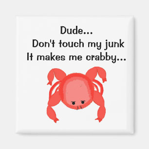 Don't Touch My Junk Magnet