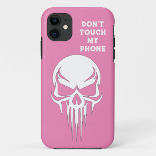 Don't touch my phone pink Funda para iPhone / iPad Case-Mate iPhone Case