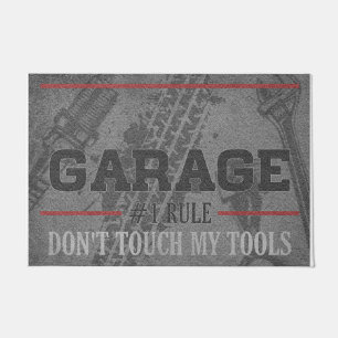 Don't Touch My Tools Funny Doormat