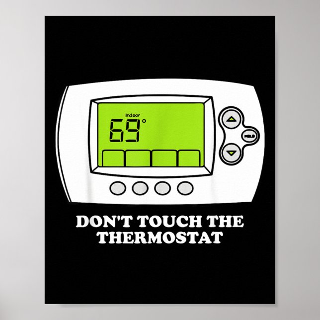 Don't Touch The Tat Apparel  Poster (Front)