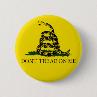 Don't Tread On Me 6 Cm Round Badge