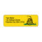 Don't Tread On Me Address Labels