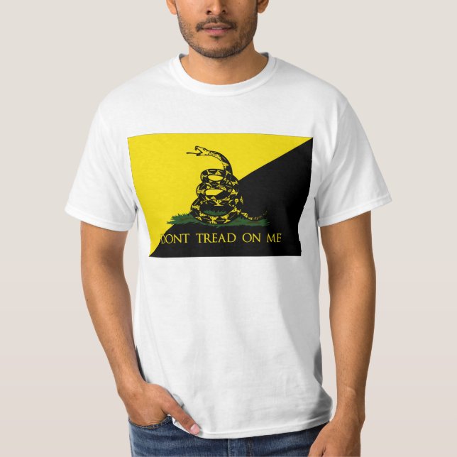 Dont Tread On Me Anarchist Flag T-Shirt (Front)