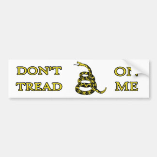 DON'T TREAD ON ME Bumper Sticker