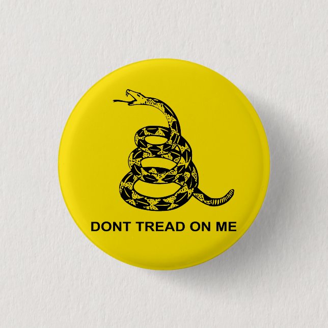 Don't Tread On Me Button (Front)