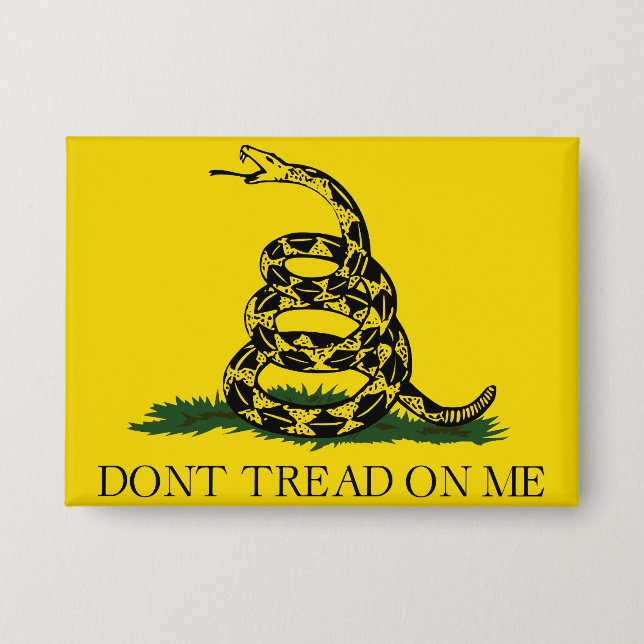 Dont Tread on Me Button (Front)